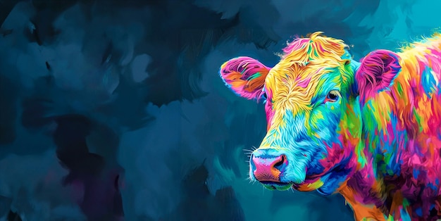 写真 スペクトラム・センチネル 牛の優雅さの活発なビジョン