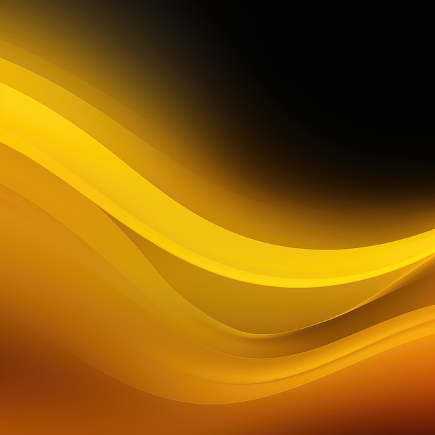 Spectrum of Simplicity Black and Yellow Image Background with a Gradient Touch