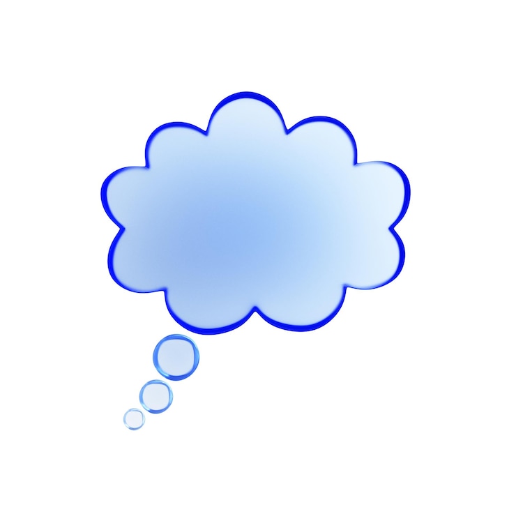 Photo speech bubble