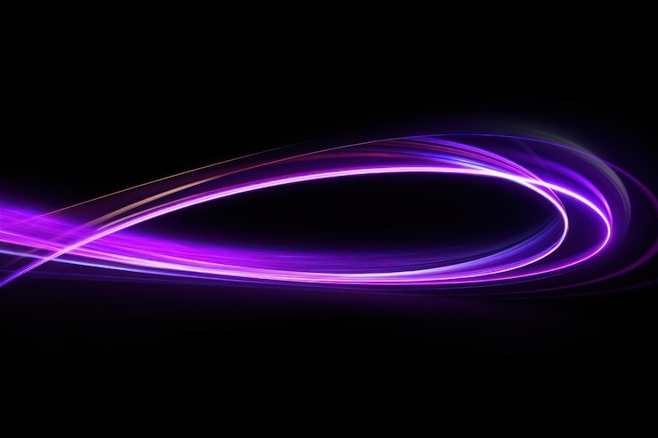 Photo speed light effect purple backgrounds circle