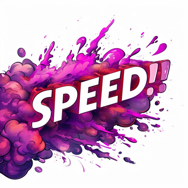 speed text background