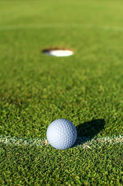 Speel golf voor gezondheid en meditatie,