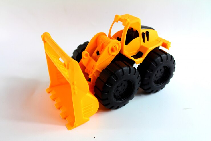 Speelgoed auto constructie