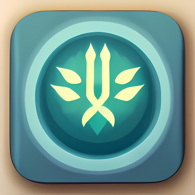 Photo a spell icon describing a spell that can extend land 64x64 icon game theme