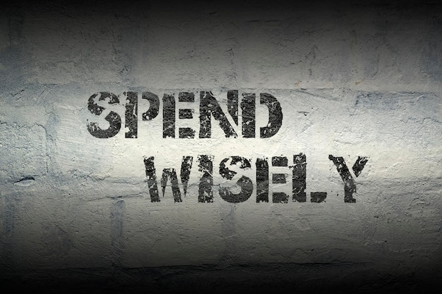 Spend wisely pr