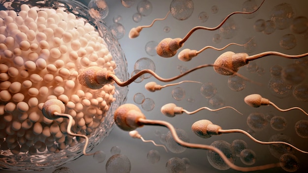 sperm and egg cell.
