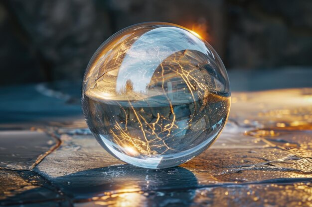 sphere glass ball