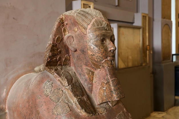 Sphinx in Egyptian Museum Cairo Egypt