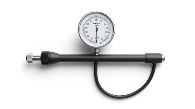 Photo sphygmomanometer a full body shot of single