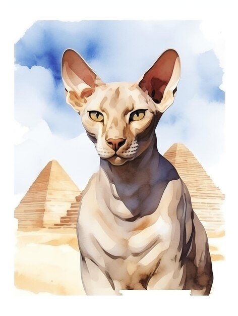 Foto sphynx kitten kat