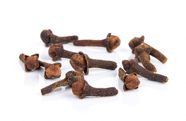 Spice cloves isolated