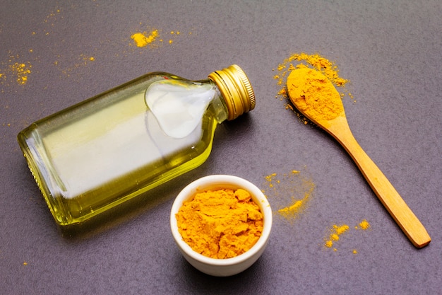 Spice turmeric powder