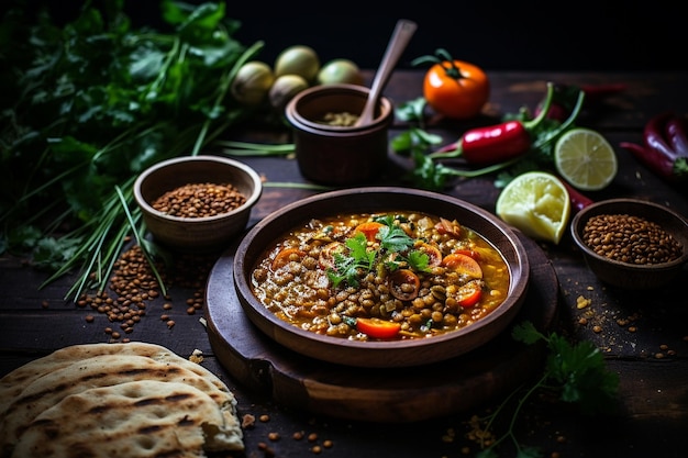 Spiced Lentil Veggie Soup