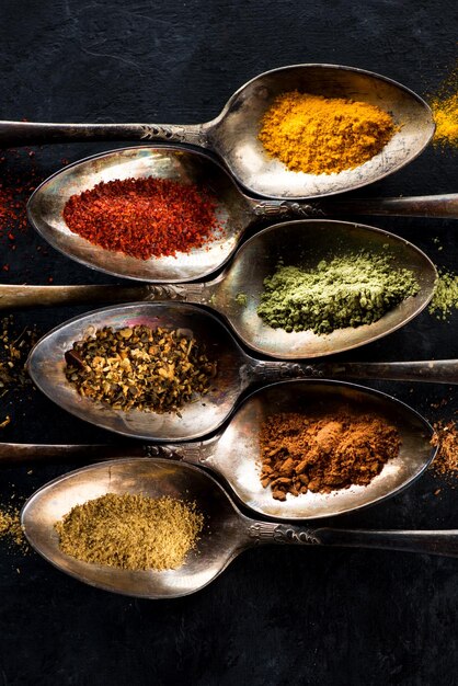 Spices background