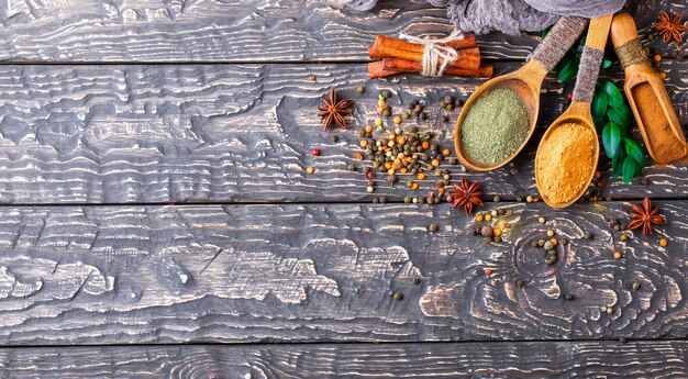 Spices in composition