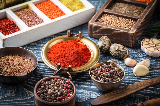 Spices and condiments for food