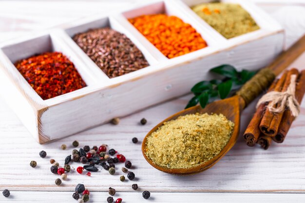 Spices and condiments for food