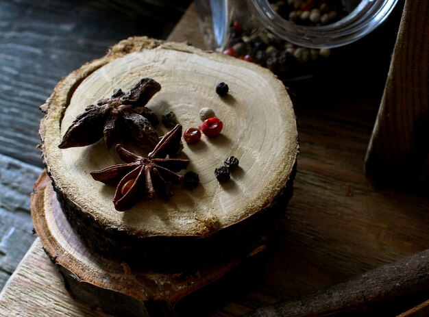 Spices rustic kitchen