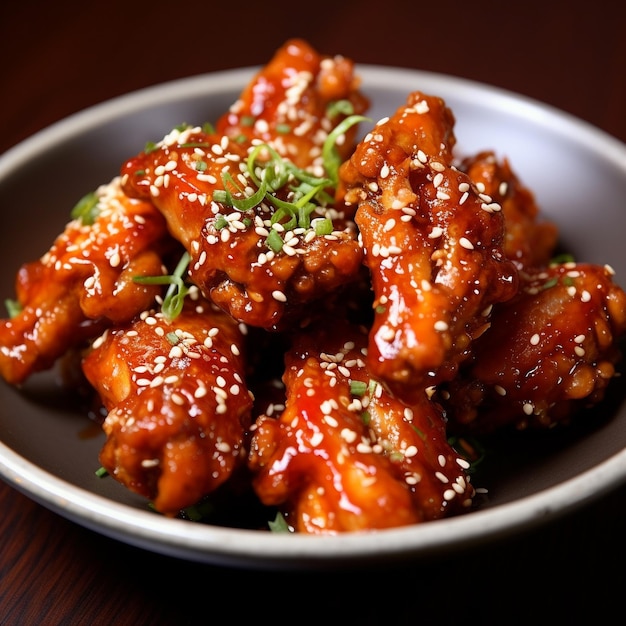 spicy chicken wings tasty food meal