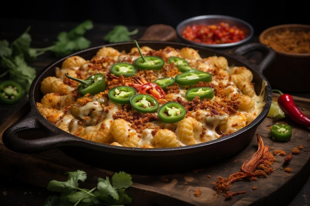 Spicy Jalapeno Bacon Mac and Cheese