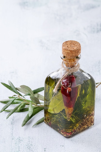 Spicy olive oil