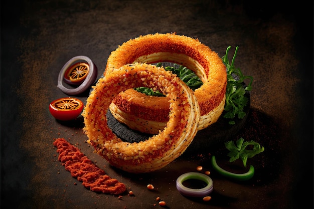 spicy onion-rings