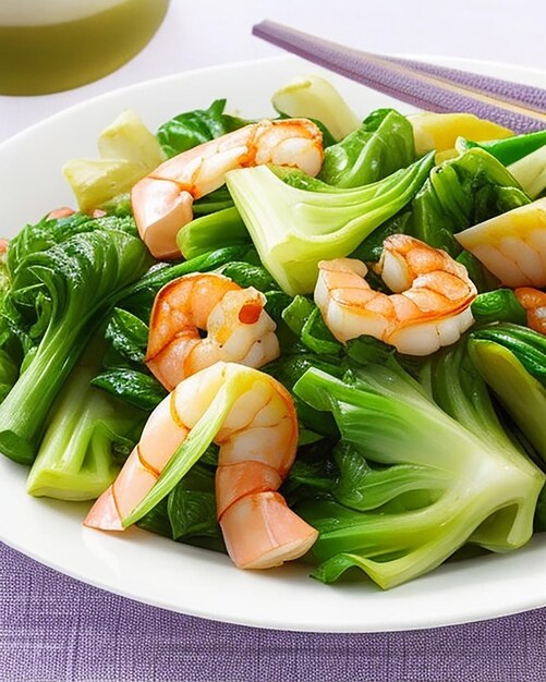 Photo spicy prawns