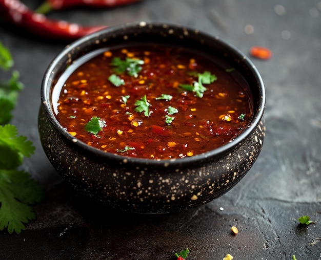 Spicy Red and Silver Vinegar Hot Sauce for a Flavorful Kick