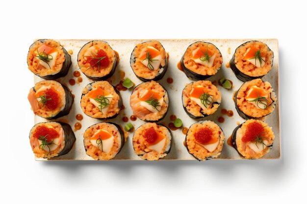 SPICY SALMON SUSHI BAKE