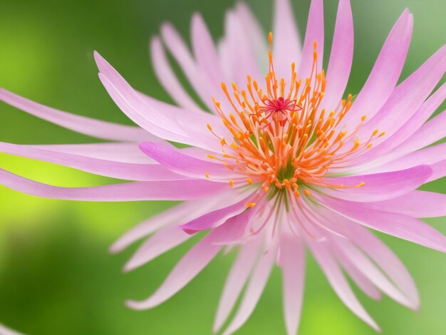 自然な背景AIが生成したクモの花の花が美しく咲いています