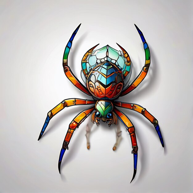 Photo spider illustration