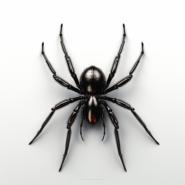 Photo spider isolated