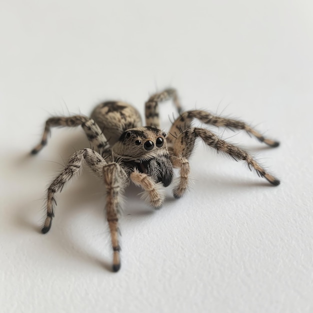 spider on a light background