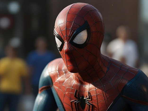 spider man ai generated photo