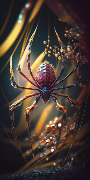 Spider Omnipresence Freehand HD 현실 눈에 띄는 디자인