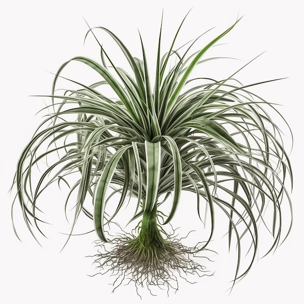 Photo _spider_plant_isolated_on_transparent_background_cutout