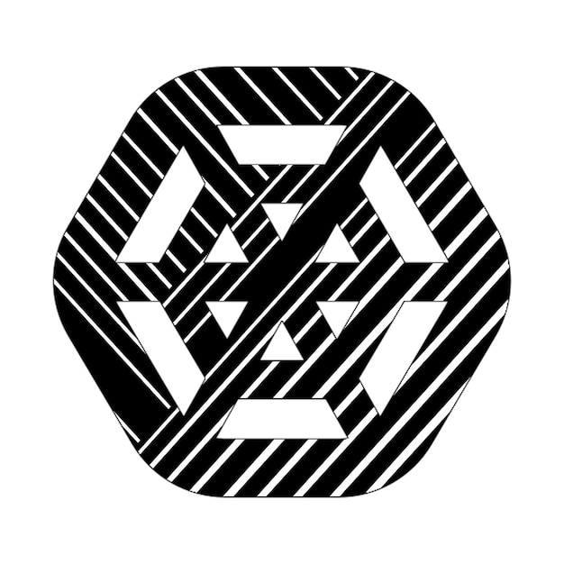 spider web icon black white diagonal lines