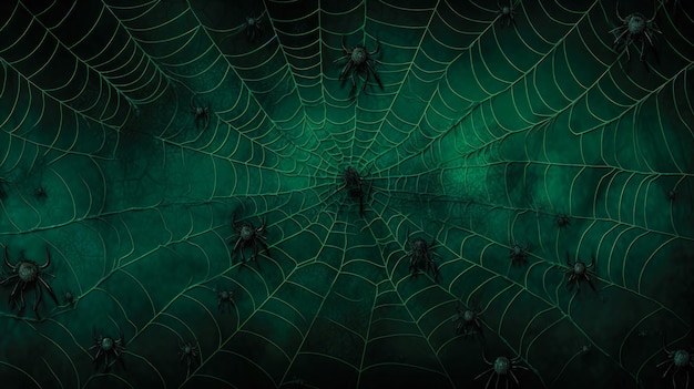 Spider Web A spooky and crawly background for your Halloween designs