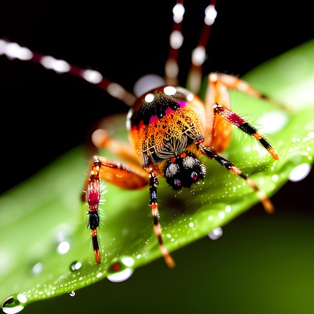 Spider and web