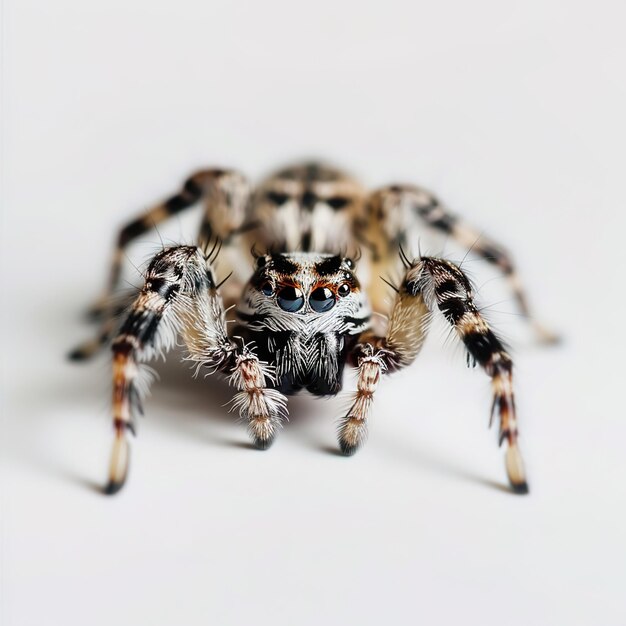 A spider in white background Job ID fdaba95091bf458ea7dfbda446afe257