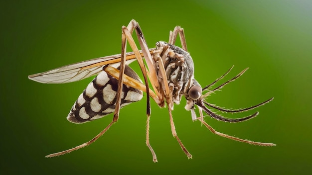 a spider with a fly on its face and a spider on its side