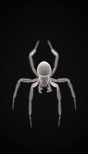 A spider with many legs