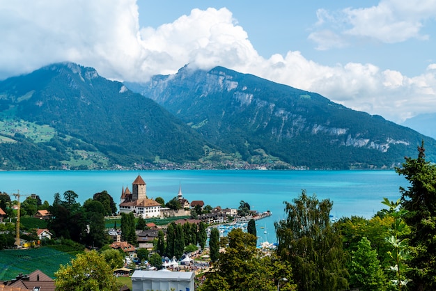 Spiez Castle in Switzerland