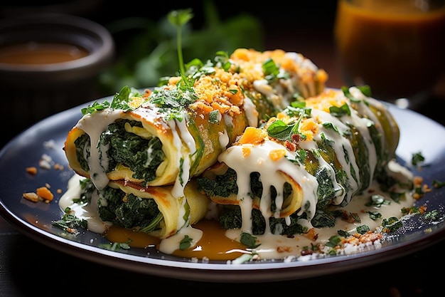 Spinach Ricotta Cannelloni