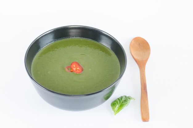 Spinach soup.