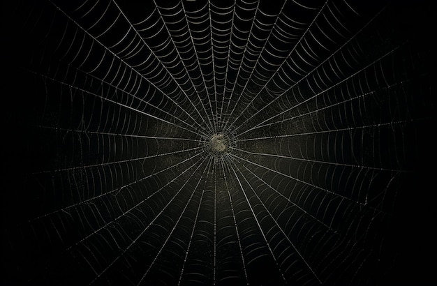 spinnenwebafbeelding voor compositie