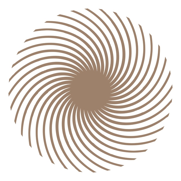 Spiraalvormige cirkel png sticker doorzichtige achtergrond
