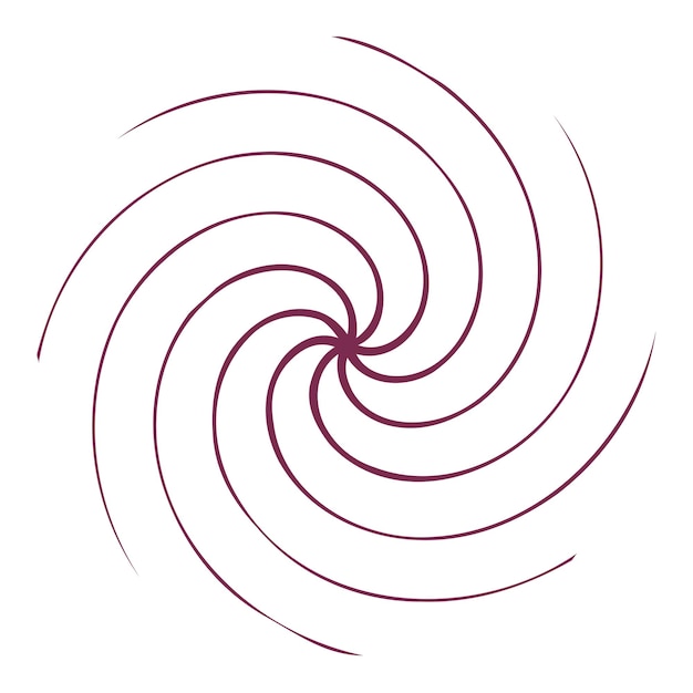 Spiraalvormige cirkel png sticker doorzichtige achtergrond