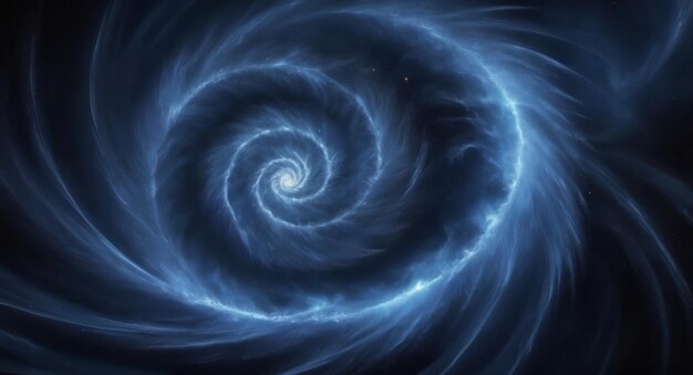 Spiral of cosmic dust