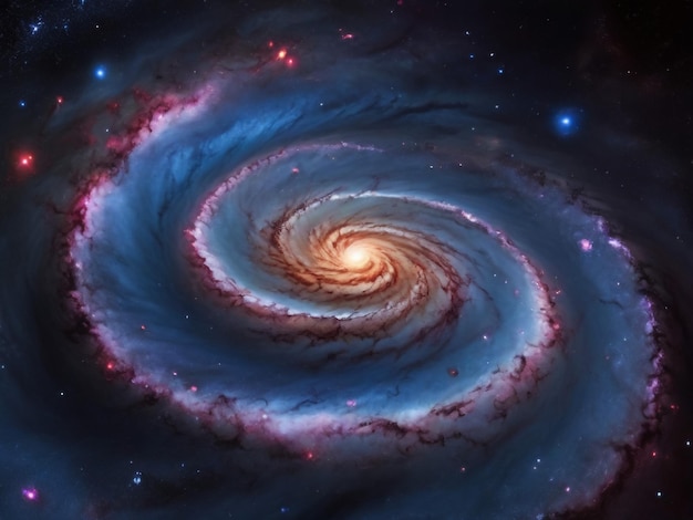 Spiral Galaxy Elements of This Image Furnished by NASA